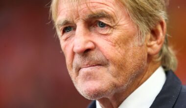Former Liverpool manager and player Kenny Dalglish during the Legends match at Anfield in 2022