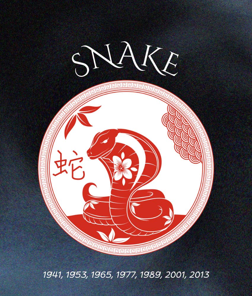 snake chinese zodiac signs luck prosperity june 15 - 21, 2026