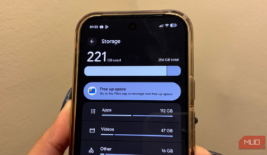 I disabled one Android system app and got 6GB back with zero downsides
