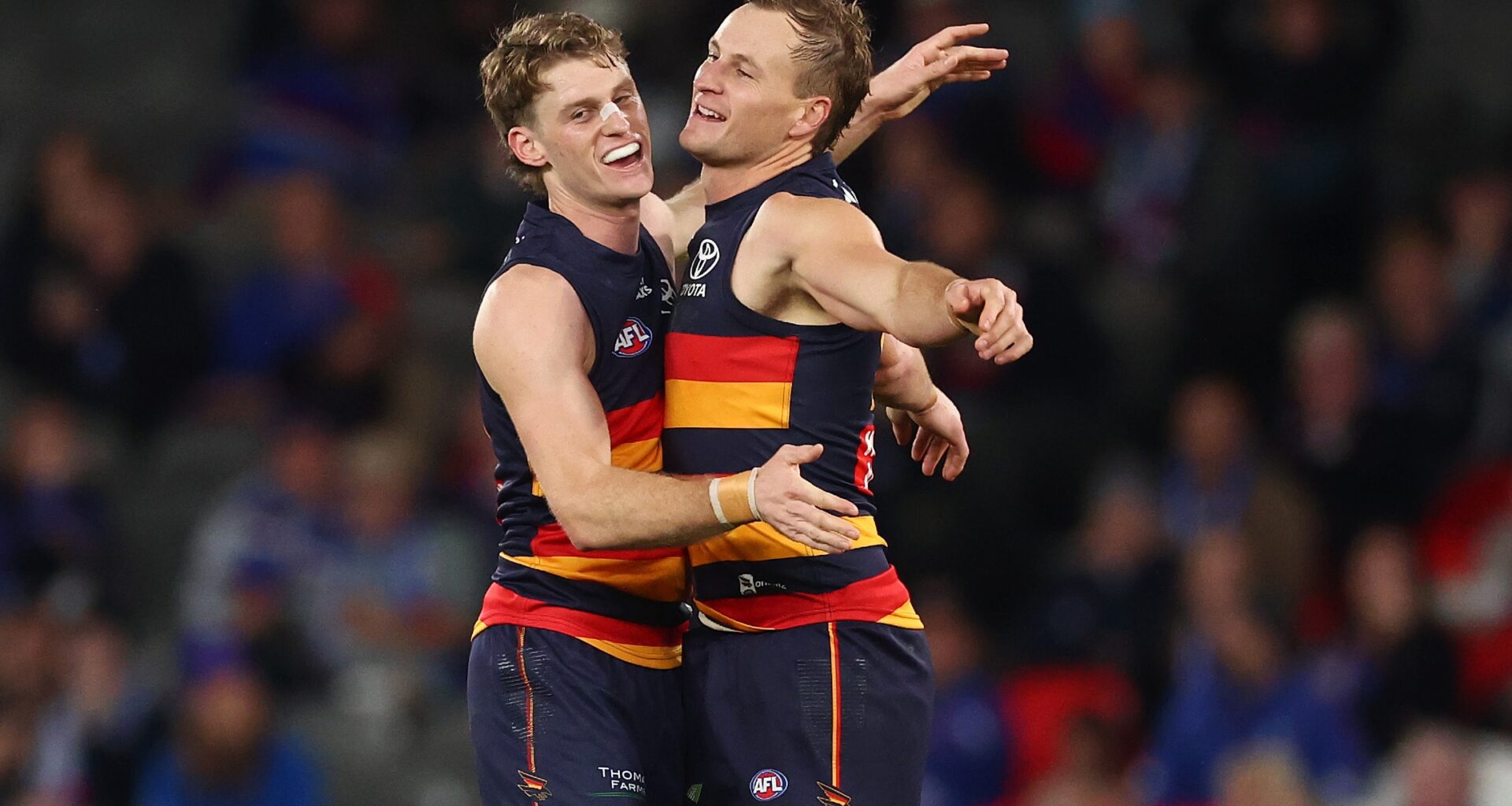 Crows fly past Dogs thanks to brilliant first-quarter onslaught