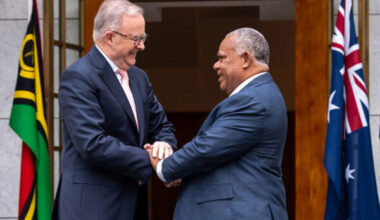 Australia, Vanuatu Sign Security Pact