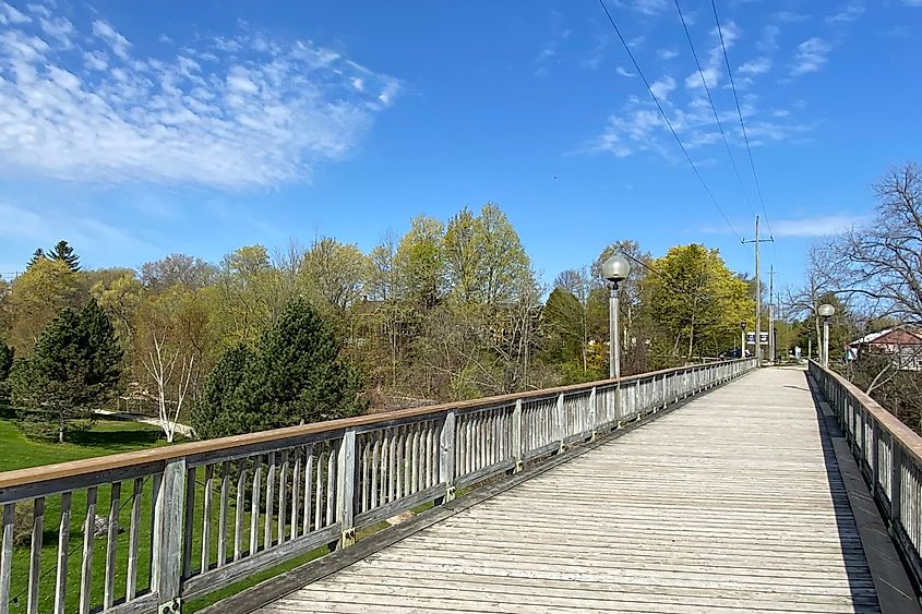 Thornbury Bridge on the Georgian Trail Image credit Bryan Dearsley