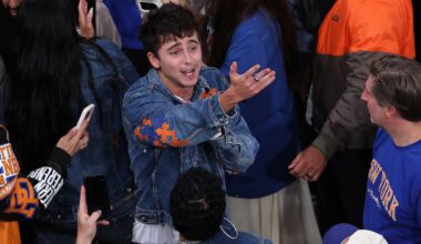 Celebrity Fashion at NBA Finals: Buy Hollywood-Inspired Knicks Merch