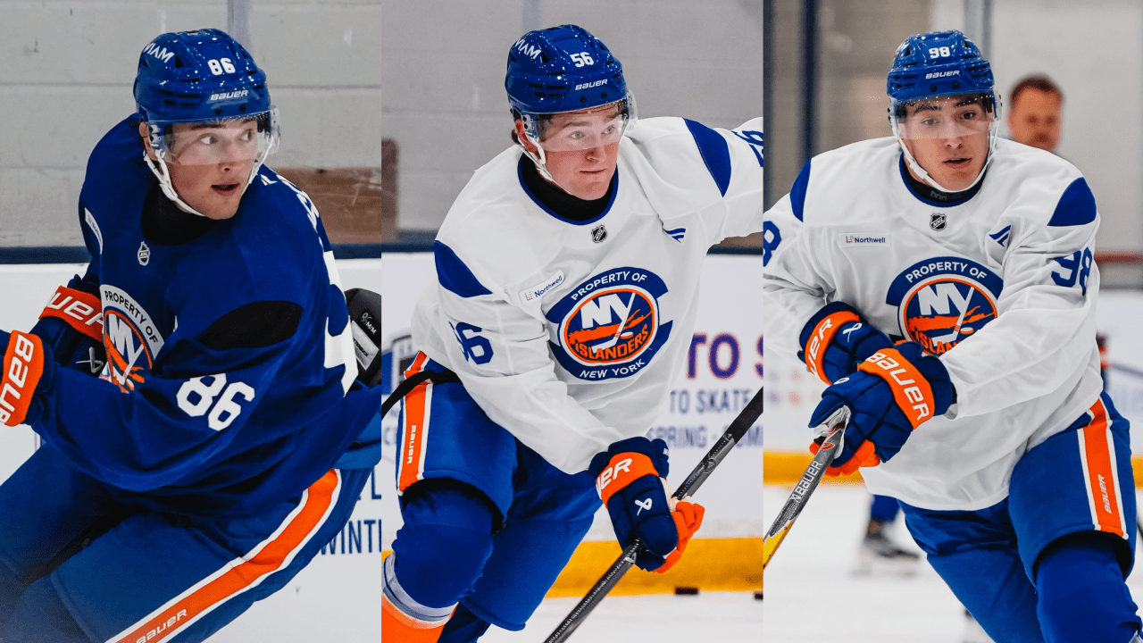 Three Long Islanders Embracing Opportunity At Islanders Development Camp