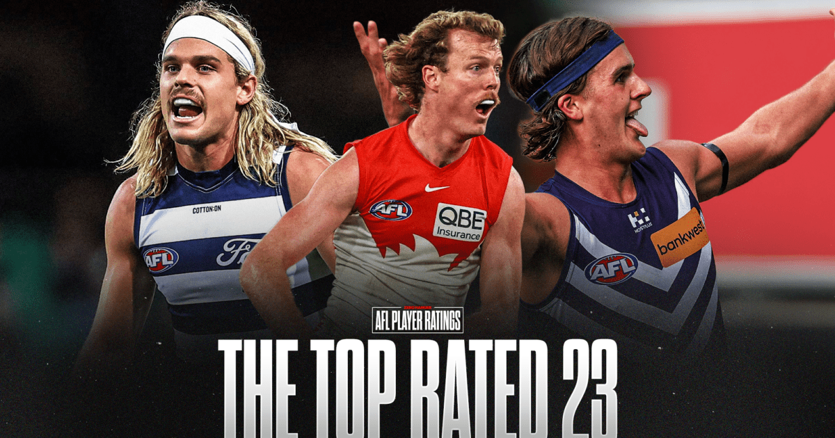 The top rated 23: Selecting a team from the highest ranking AFL players