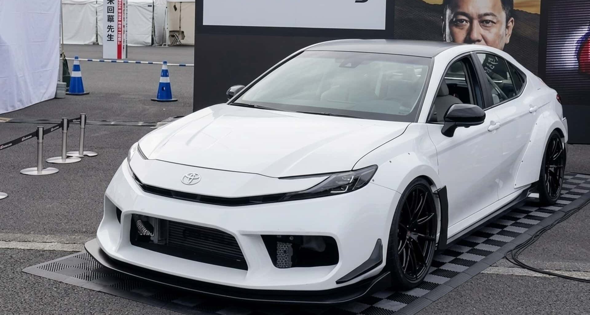 Toyota Made A Camry With Two Engines, Seven Cylinders, And 700 HP