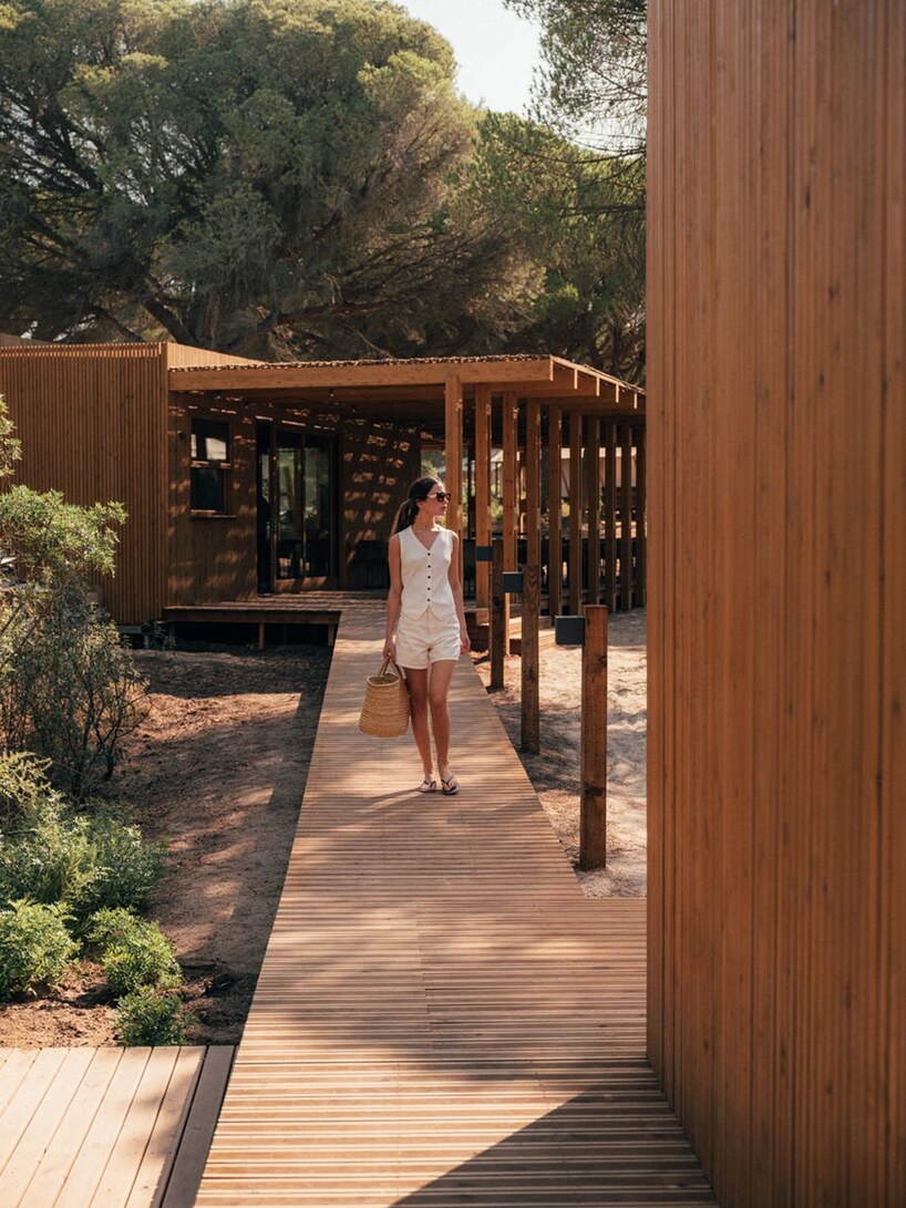 trenchs studio threads low-impact glamping among the pines of southern spain - 3