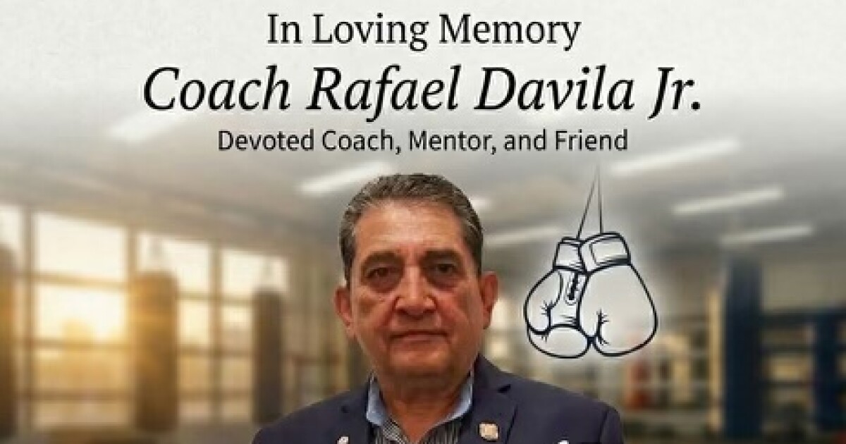 Boxing coach Rafael Davila passed away, funeral arrangements for June 22-23