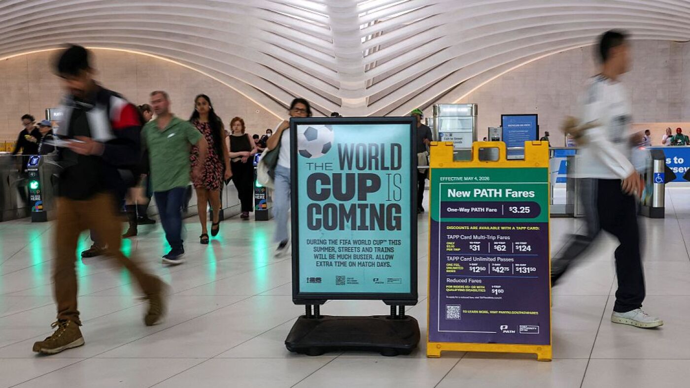 New York City reshapes mass transit system to handle World Cup, NBA finals crowds : NPR