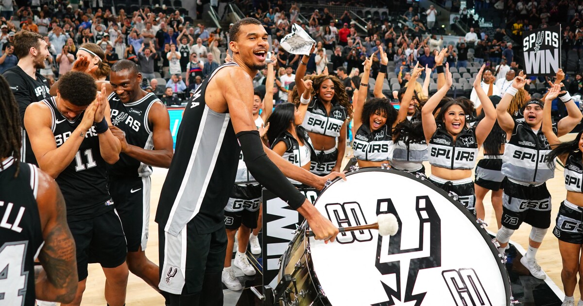 The Spurs lost the Finals. San Antonio got something back.