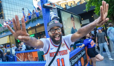 Trump is attending NBA Finals game 3 in New York
