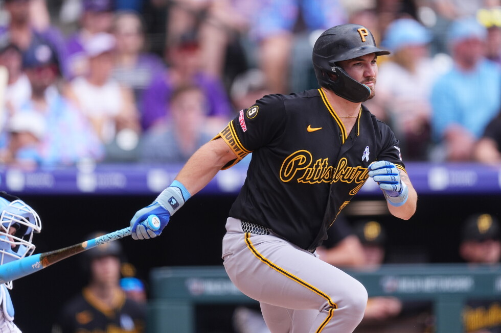 Pirates first baseman Spencer Horwitz leaves game in fourth inning with left hamstring discomfort