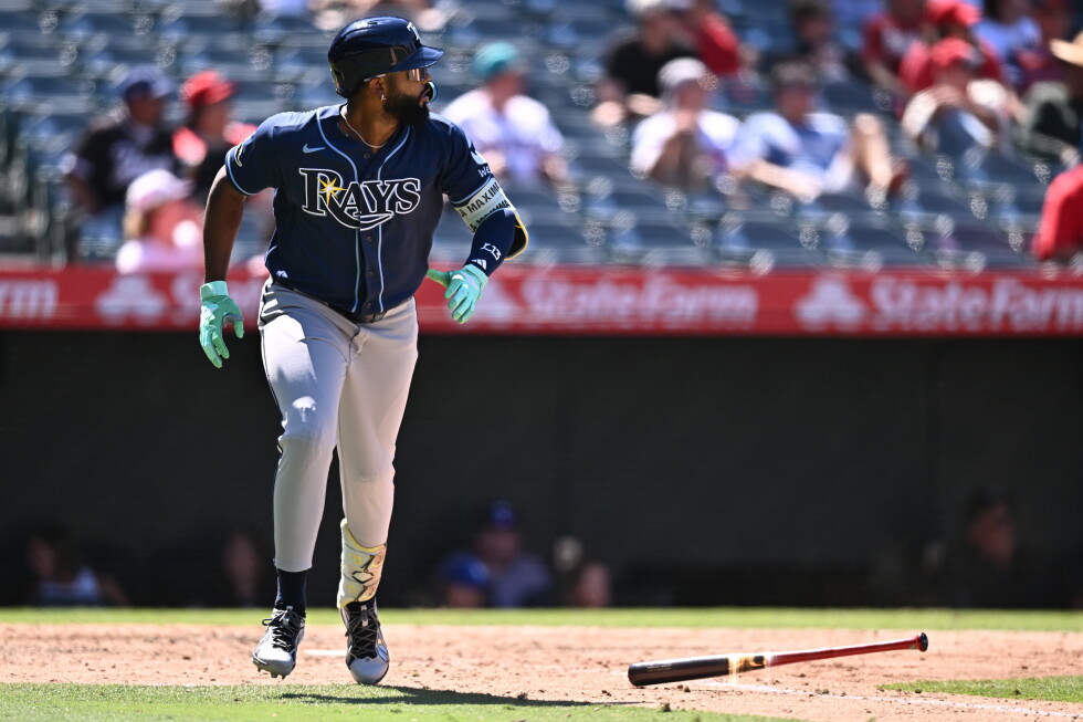 Junior Caminero hits tiebreaking homer in 8th inning of Rays' 8-3 win over Angels