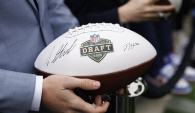 The 2027 NFL Draft will be held April 29-May 1 in Washington D.C.