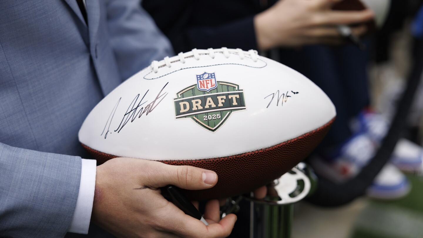 The 2027 NFL Draft will be held April 29-May 1 in Washington D.C.