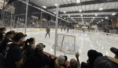 Golden Knights energized by fans at open practice ahead of Game 4 of Cup Final