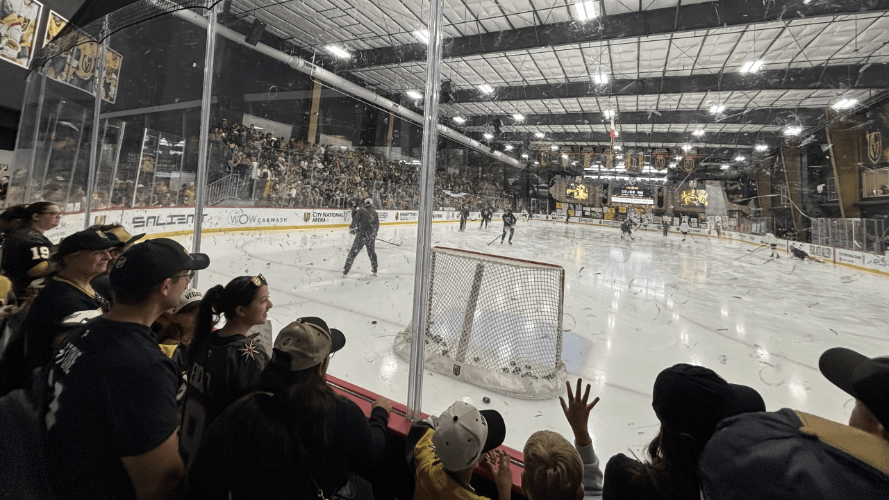 Golden Knights energized by fans at open practice ahead of Game 4 of Cup Final