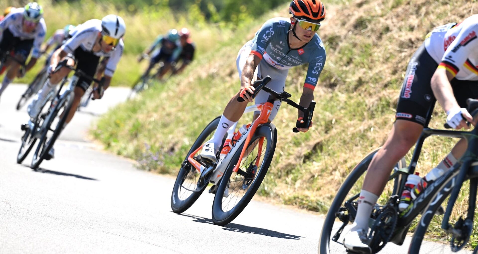 Netcompany-Ineos leader sheds 29 minutes after spooky crash in Tour Auvergne-Rhône-Alpes