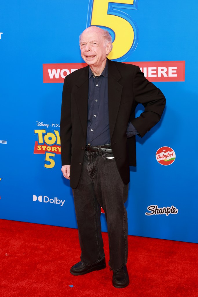 Wallace Shawn at the "Toy Story 5" premiere