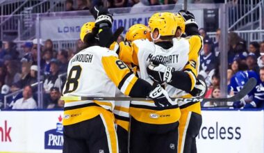 Penguins capitalize late, even series with Marlies | TheAHL.com