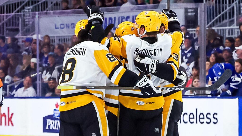 Penguins capitalize late, even series with Marlies | TheAHL.com