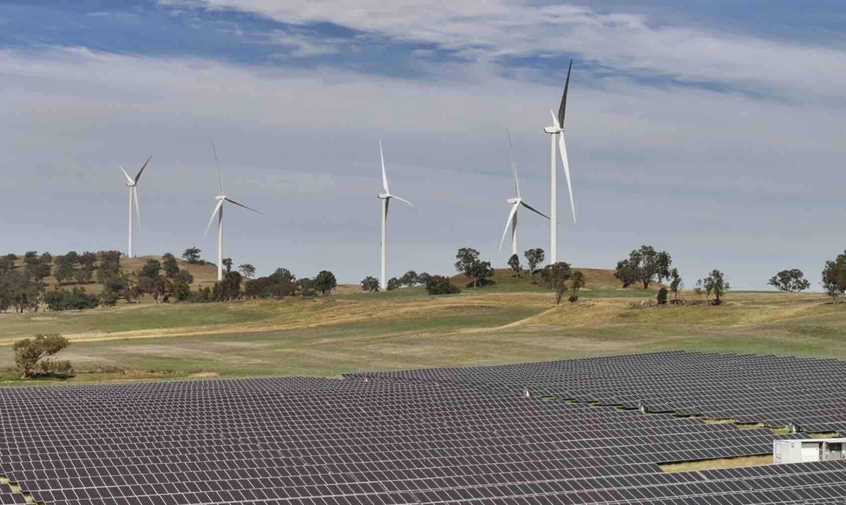 White Rock wind and solar farm