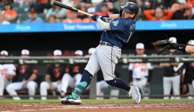 Josh Naylor's grand slam powers Mariners past Orioles, 6-3