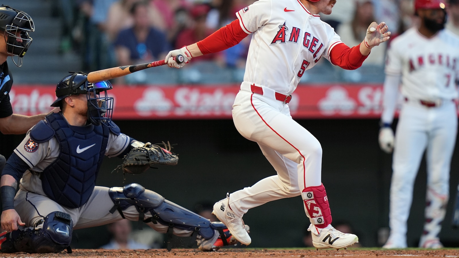 Angels score 5 runs in 2nd inning and ride Walbert Ureña's scoreless outing to 10-1 win over Astros