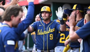 Brewers beat the Reds 6-5 to complete a 3-game sweep
