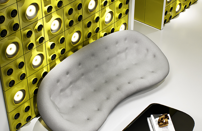 RETROCORE reimagines retro-futurist lighting as modular wall and ceiling compositions - 13