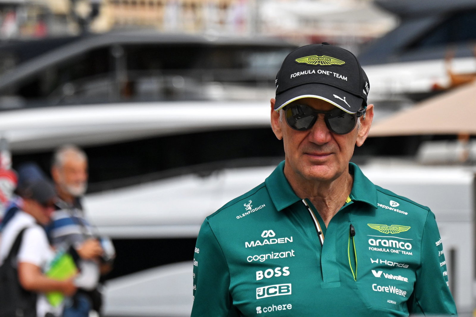 Newey was back in the F1 paddock in Monaco 