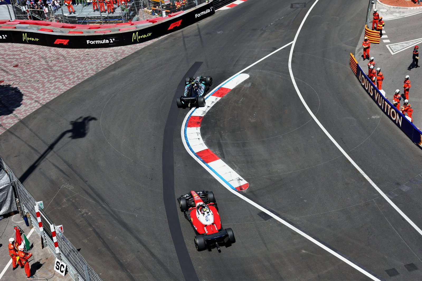 Hamilton couldn't catch Antonelli
