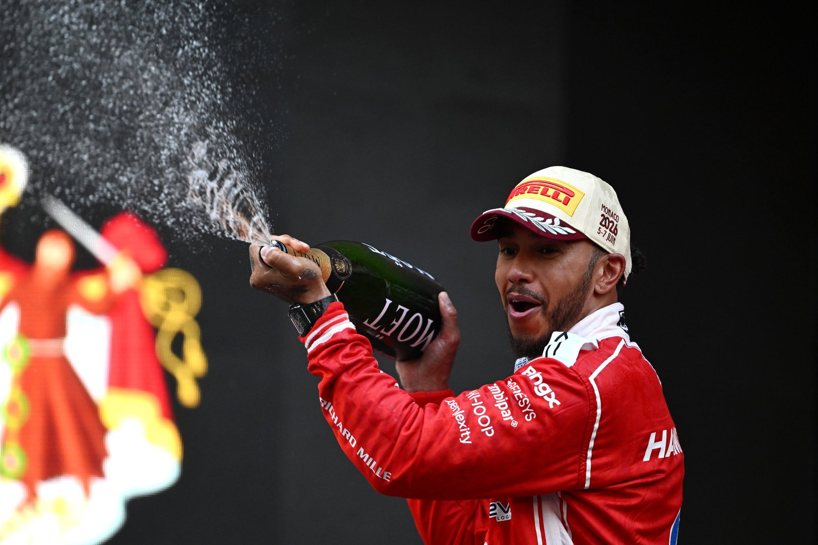 Hamilton is up to second in the world championship 
