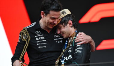 Wolff celebrates with Antonelli
