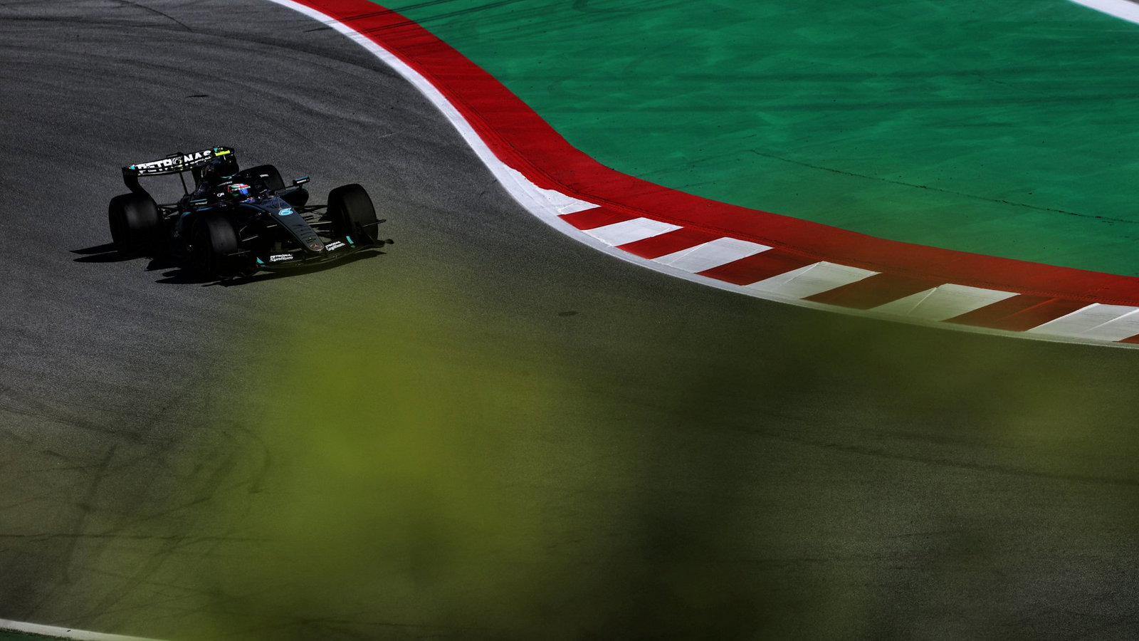Antonelli was off the pace in FP2