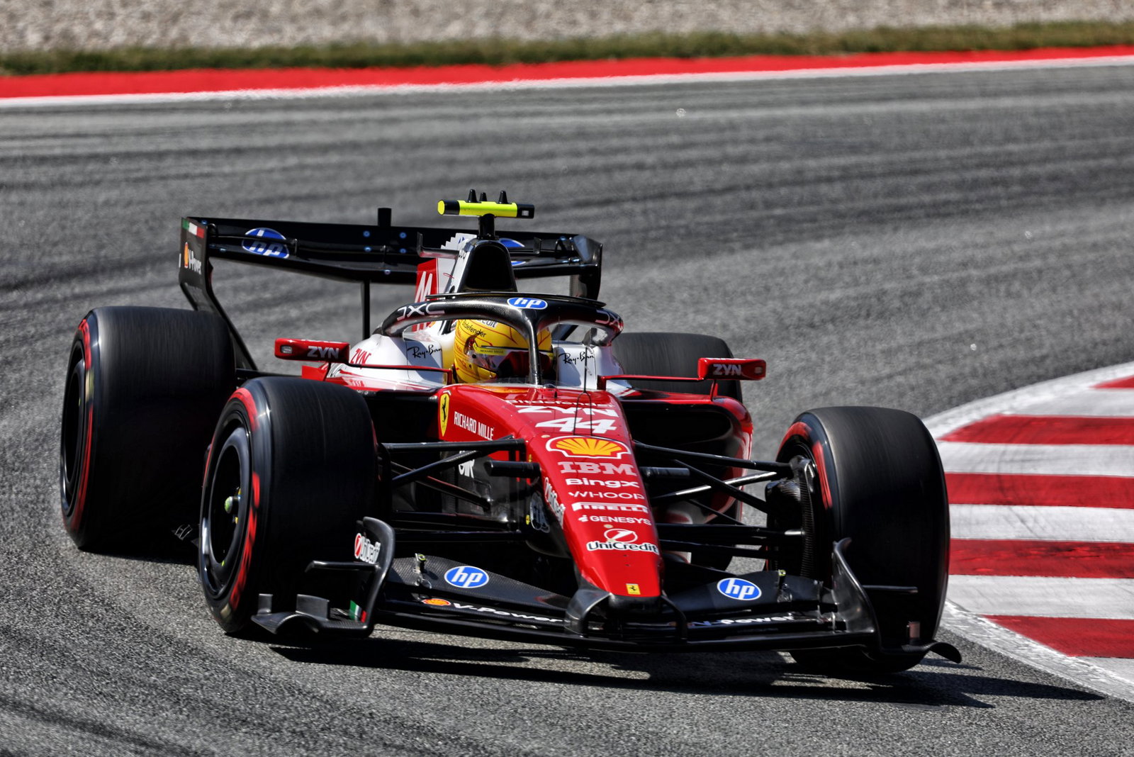 Hamilton in Barcelona