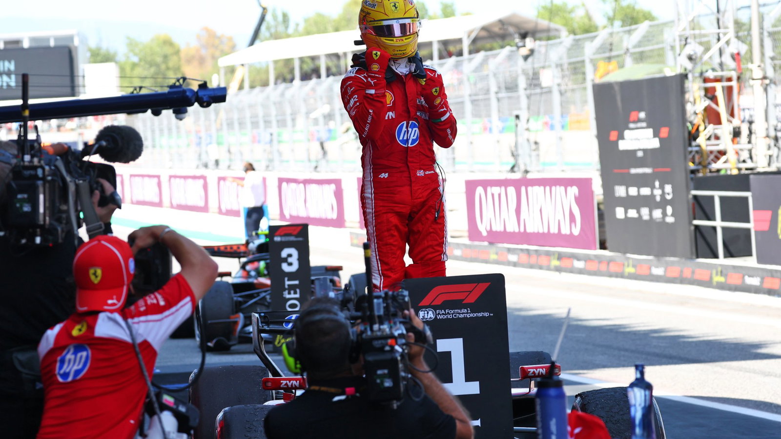 Hamilton sealed his 106th F1 victory