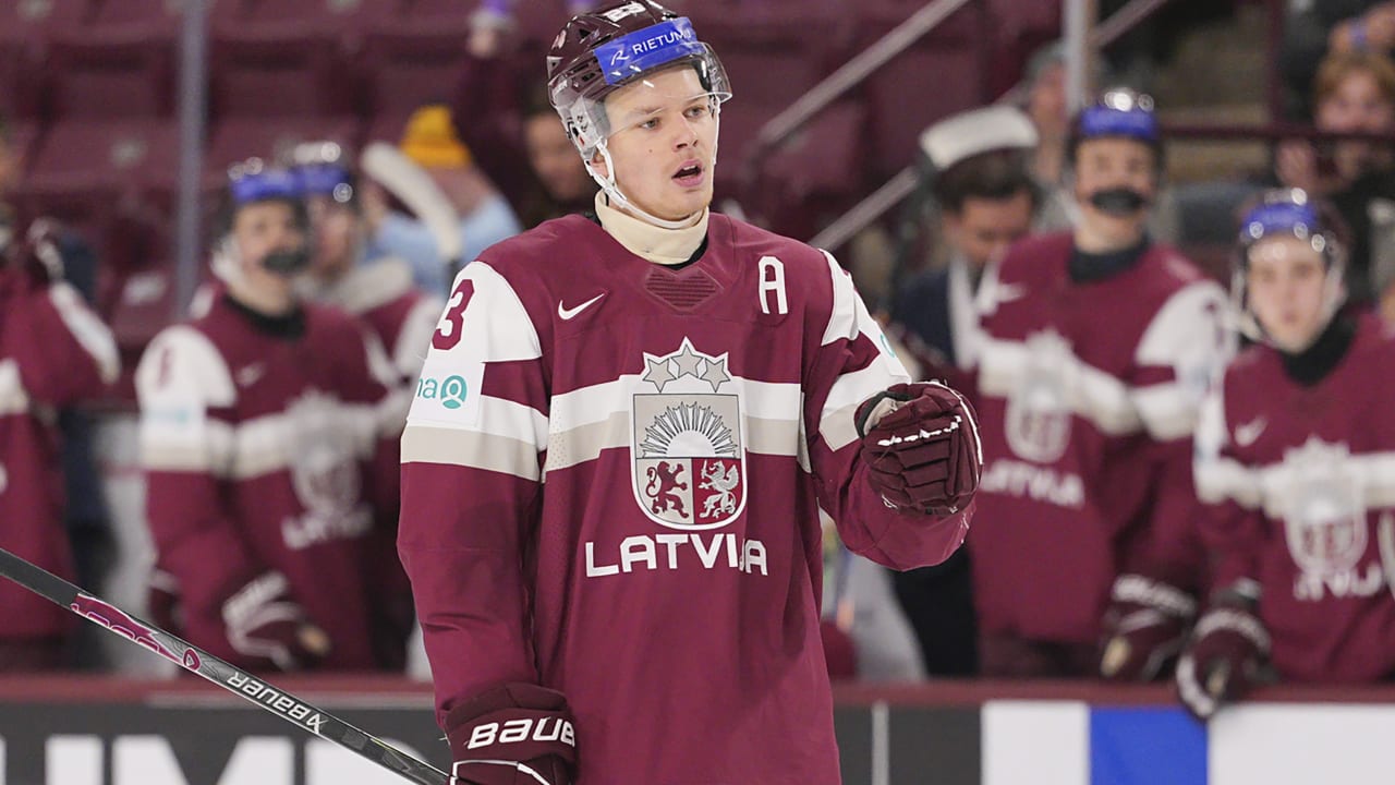 Smits' 2026 NHL Draft stock on rise after playing for Latvia in Olympics, Worlds