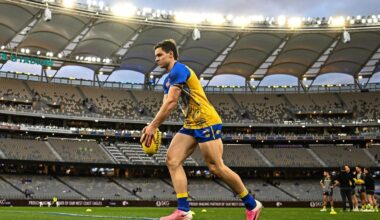 AFL live scores: West Coast look to respond against Adelaide Crows in Friday night showdown