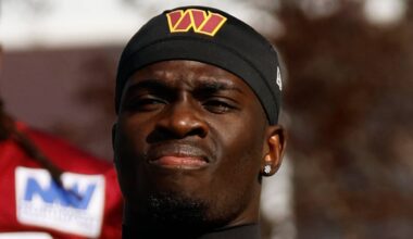 Washington Commanders cornerback Mike Sainristil (Geoff Burke-Imagn Images)