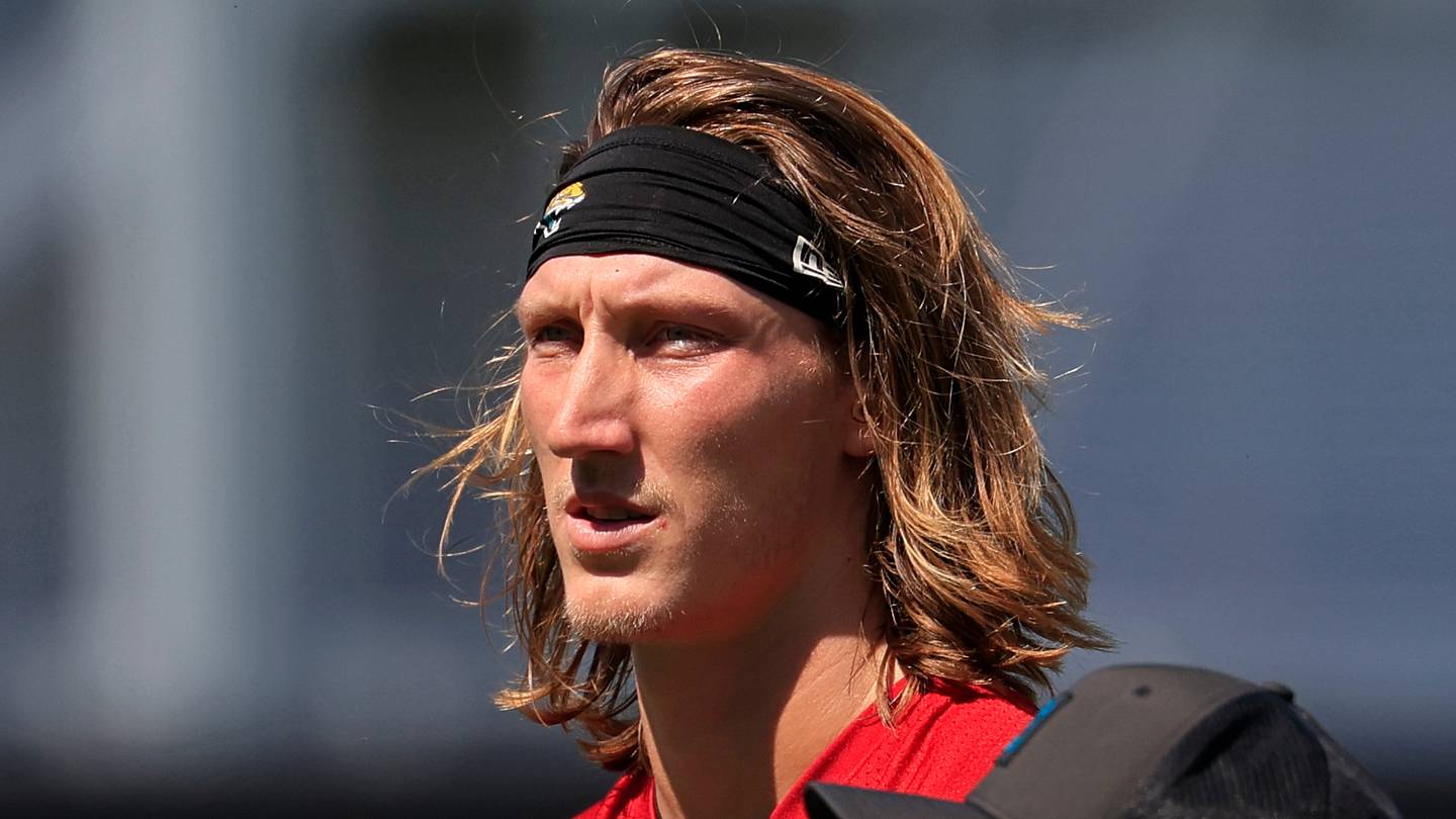 Jacksonville Jaguars quarterback Trevor Lawrence