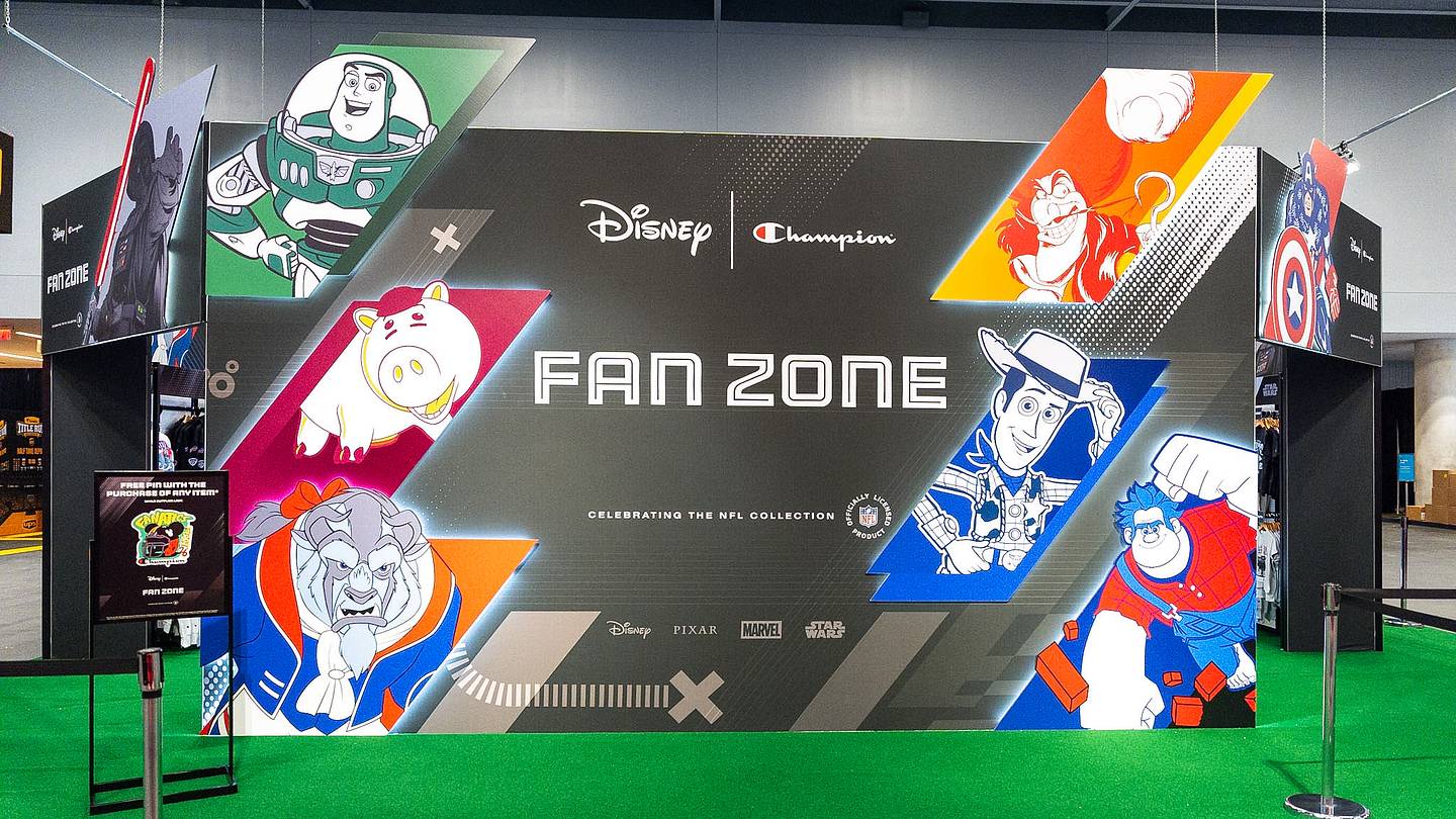 Disney Superstars Get Drafted into the NFL at Fanatics Fest 2026