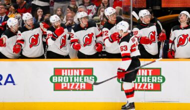 New Jersey Devils left wing Jesper Bratt (63): Steve Roberts-Imagn Images