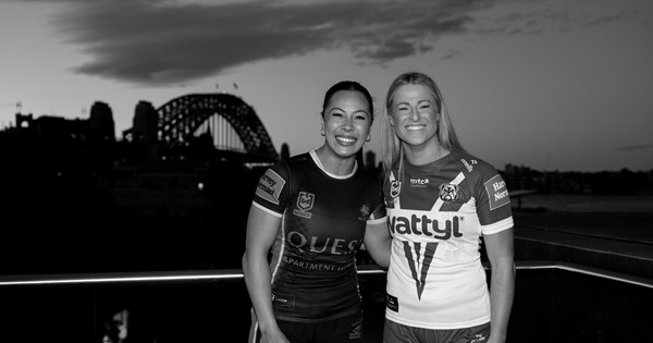 NRL 2026, Women in League Round, The Captains, Cherine Fahd, 20 years, exhibition, NRLW leaders