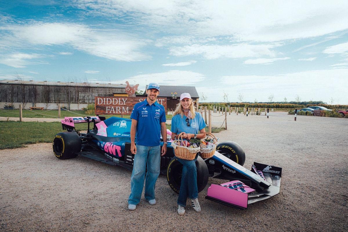 Jeremy Clarkson's farm to supply Alpine at the 2026 British GP