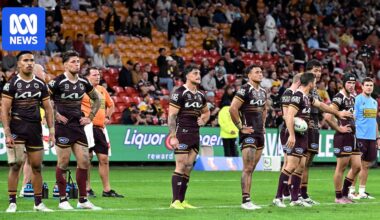 Broncos lose eighth straight NRL game to Sharks, Dragons 24-10 Tigers; Roosters, Raiders, Broncos win in NRLW