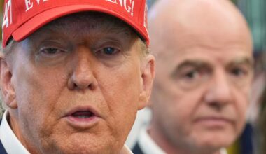 Infantino defends Balogun red card reprieve after Trump call