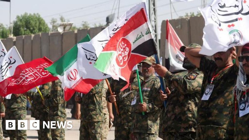 Iran targets military bases as US launches wave of strikes - BBC