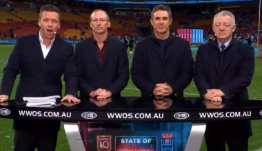 State of Origin III confusion as NSW Blues legend disappears from Channel 9 coverage