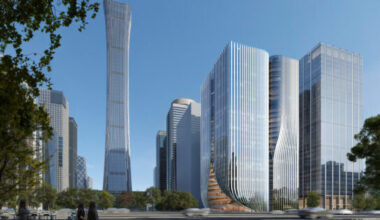 ZHA unveils first images of Beijing tower as start on site draws near